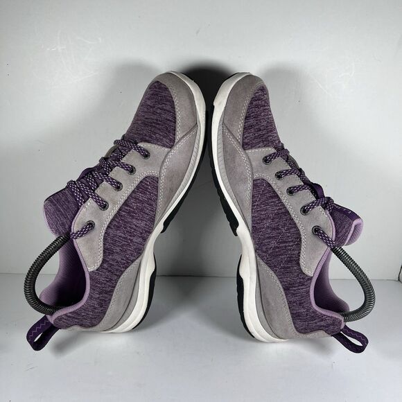 LL Bean Comfort Hiker Low Walking/Hiking Shoes Purple Grey Women's Size 9 - Picture 5 of 8